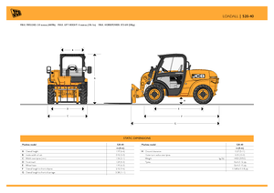 Manipuladoras telescópicas JCB 520-40