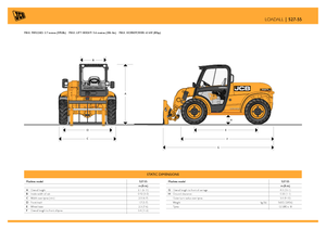 Manipuladoras telescópicas JCB 527-55