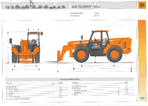 Manipuladoras telescópicas JCB 535-140
