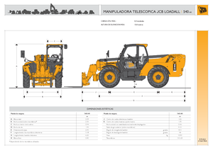 Manipuladoras telescópicas JCB 540-140