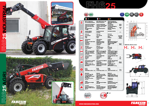 Manipuladoras telescópicas Faresin Handlers 6.25