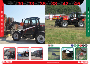 Manipuladoras telescópicas Faresin Handlers 7.38