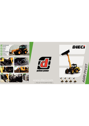 Mini cargador frontal Dieci Agri Pivot T50