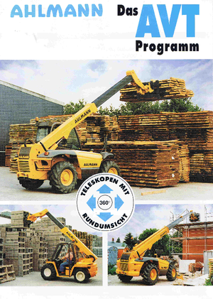 Manipuladoras telescópicas Ahlmann AVT 1330 SL