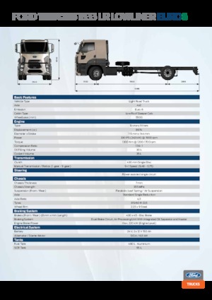 Chasis rígido Ford 1833 LR Lowliner