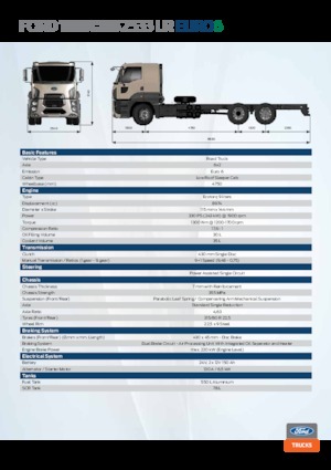 Chasis rígido Ford 2533 LR