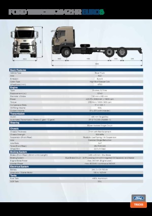 Chasis rígido Ford 2642 HR