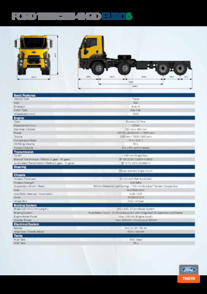 Chasis rígido Ford 4142