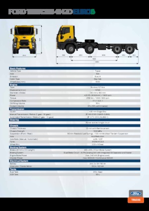 Chasis rígido Ford 4142D
