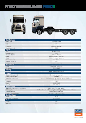 Chasis rígido Ford 4148D