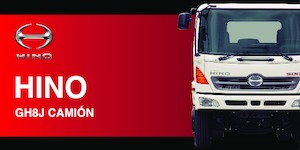 Chasis rígido Hino 500 GH8J CAMIÓN CARGO 4x2
