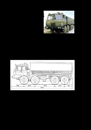 Chasis rígido Tatra 815 VVN 8x8