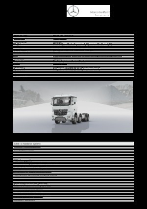 Chasis rígido Mercedes-Benz Arocs 4140 AK 8x6