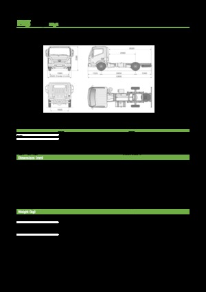 Chasis rígido Hyundai Commercial Vehicles EX5 4x2 D4DB-d
