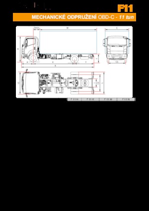 Chasis rígido Isuzu F11 H