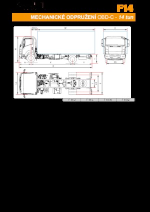 Chasis rígido Isuzu F14 L