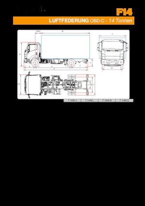 Chasis rígido Isuzu F14N Q