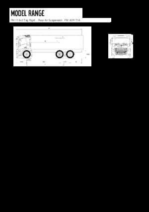 Chasis rígido Volvo Trucks FM11.330 6x2 Tag Rigid