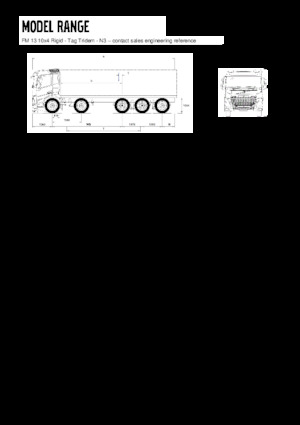 Chasis rígido Volvo Trucks FM13.420 10x4 Rigid