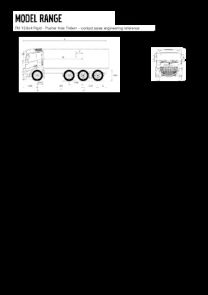 Chasis rígido Volvo Trucks FM13.420 8x4 Rigid - Pusher Axle Tridem