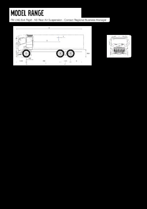 Chasis rígido Volvo Trucks FM420 LNG 6x4 Rigid