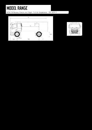Chasis rígido Volvo Trucks FM670 Battery Electric 4x2 Rigid