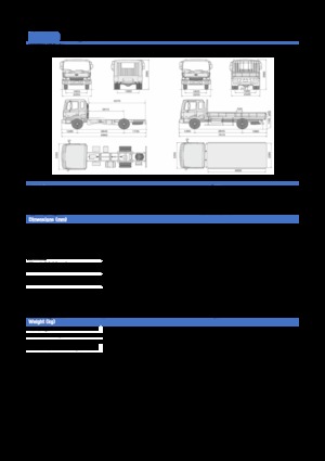 Chasis rígido Hyundai Commercial Vehicles HD120 4x2 D6GA