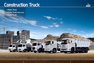 Chasis rígido Hyundai Commercial Vehicles HD270 6x4 12m3 D6AC