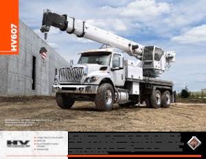 Chasis rígido International HV607 107 Crew Cab Cummins L9