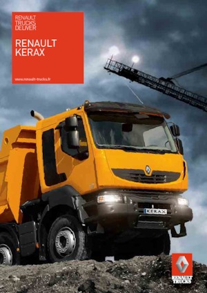 Chasis rígido Renault KERAX 380.35 6x6 PMR HEAVY E3