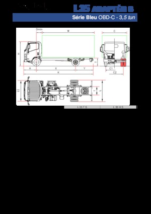 Chasis rígido Isuzu L35 F S