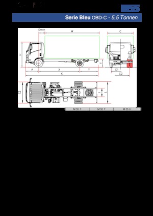 Chasis rígido Isuzu M55 E