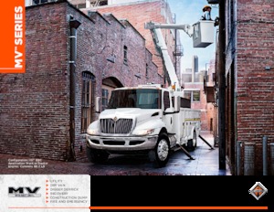 Chasis rígido International MV60H 107 Crew Cab Cummins B6.7