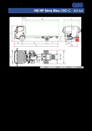 Chasis rígido Isuzu Q95 H