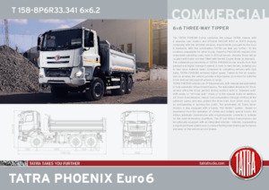 Chasis rígido Tatra T 158-8P6R33.341