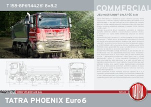 Chasis rígido Tatra T 158-8P6R44.261