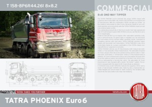 Chasis rígido Tatra T 158-8P6R44.261