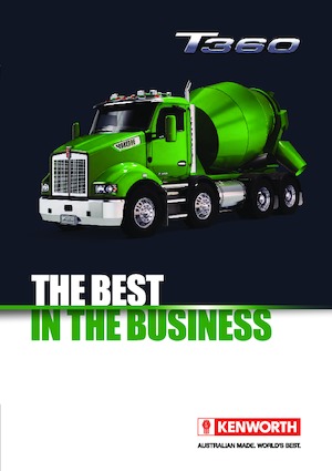 Chasis rígido Kenworth T360 Day Cab ISLE5 8x4