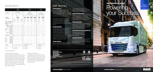 Chasis rígido DAF XF 310 FAN Electric