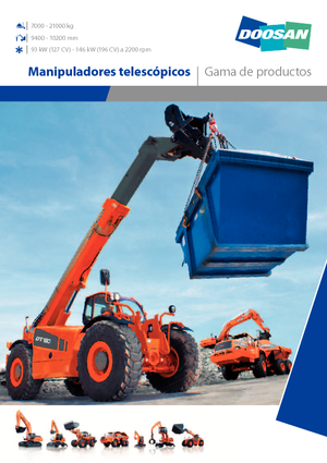 Manipuladoras telescópicas Doosan DT160
