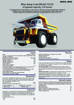 Autovolquetes Belaz 75135