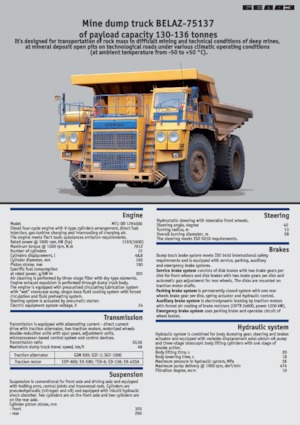 Autovolquetes Belaz 75137