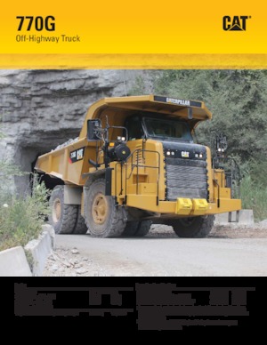 Autovolquetes Caterpillar 770G