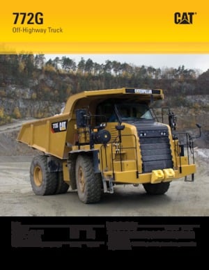 Autovolquetes Caterpillar 772G