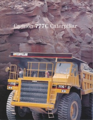 Autovolquetes Caterpillar 777 C