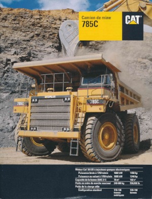 Autovolquetes Caterpillar 785C