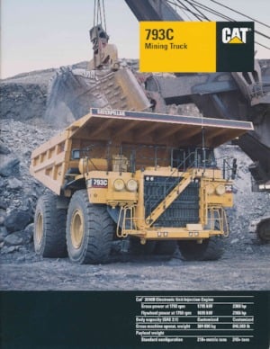 Autovolquetes Caterpillar 793C