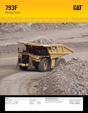 Autovolquetes Caterpillar 793F