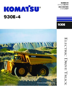 Autovolquetes Komatsu 930-E4