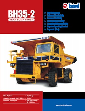 Autovolquetes Beml BH35-2